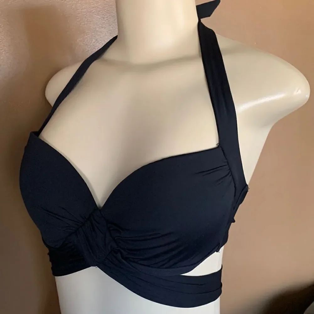 Victoria’s Secret Bra Bombshell Push-Up Wrap Around Strappy Bikini Swimsuit Top